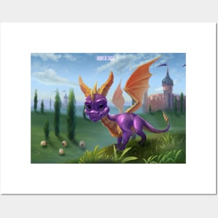 Spyro the dragon Posters and Art